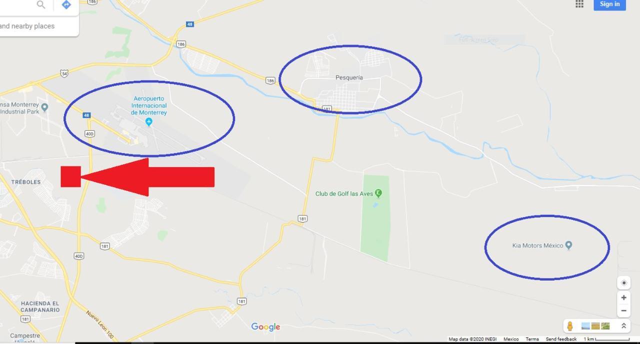 Kia - Pesqueria - Aeropuerto Monterrey A Lejlighed Eksteriør billede